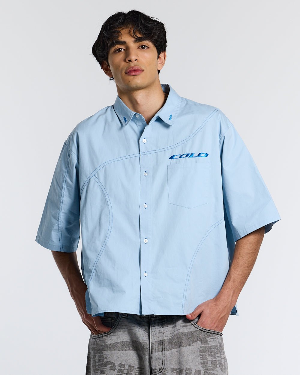 GUARDIAN SHIRT BREEZE BLUE - COLD CULTURE