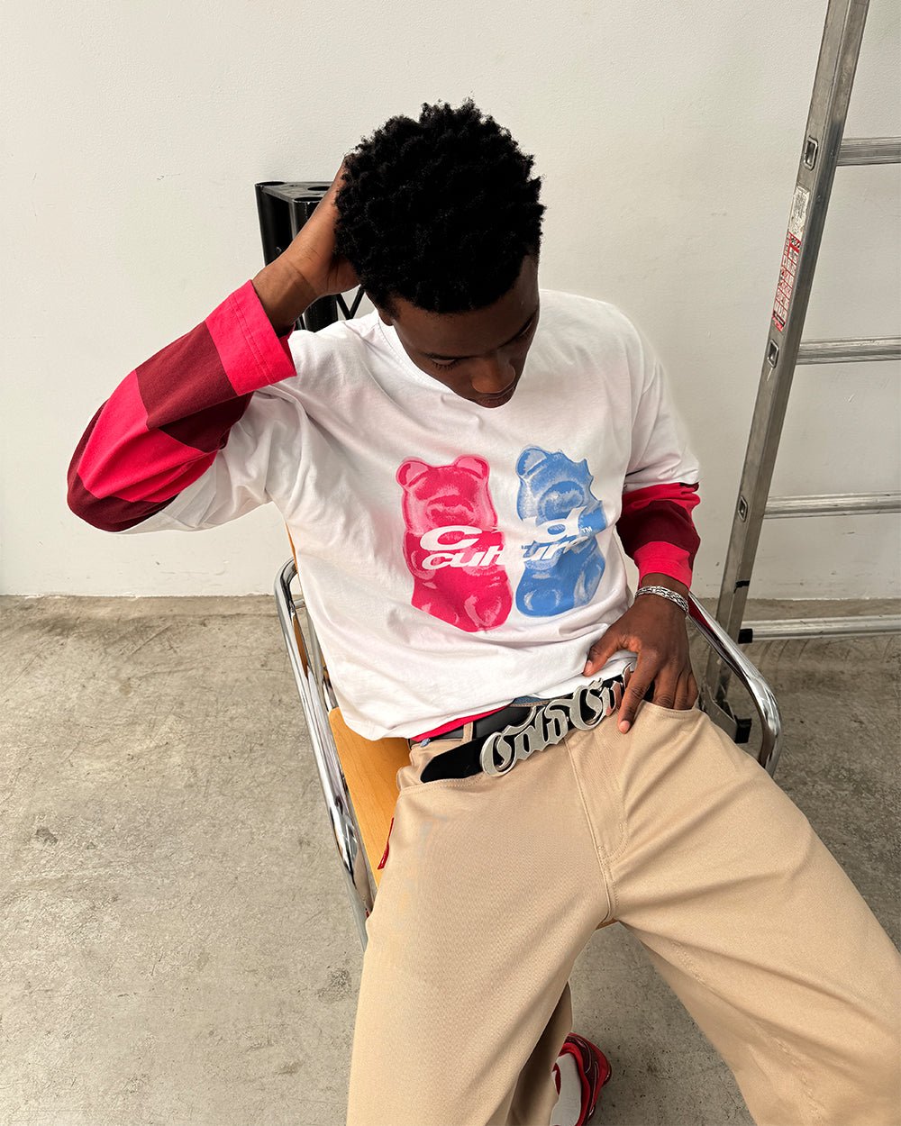 GUMMY TEE WHITE - COLD CULTURE