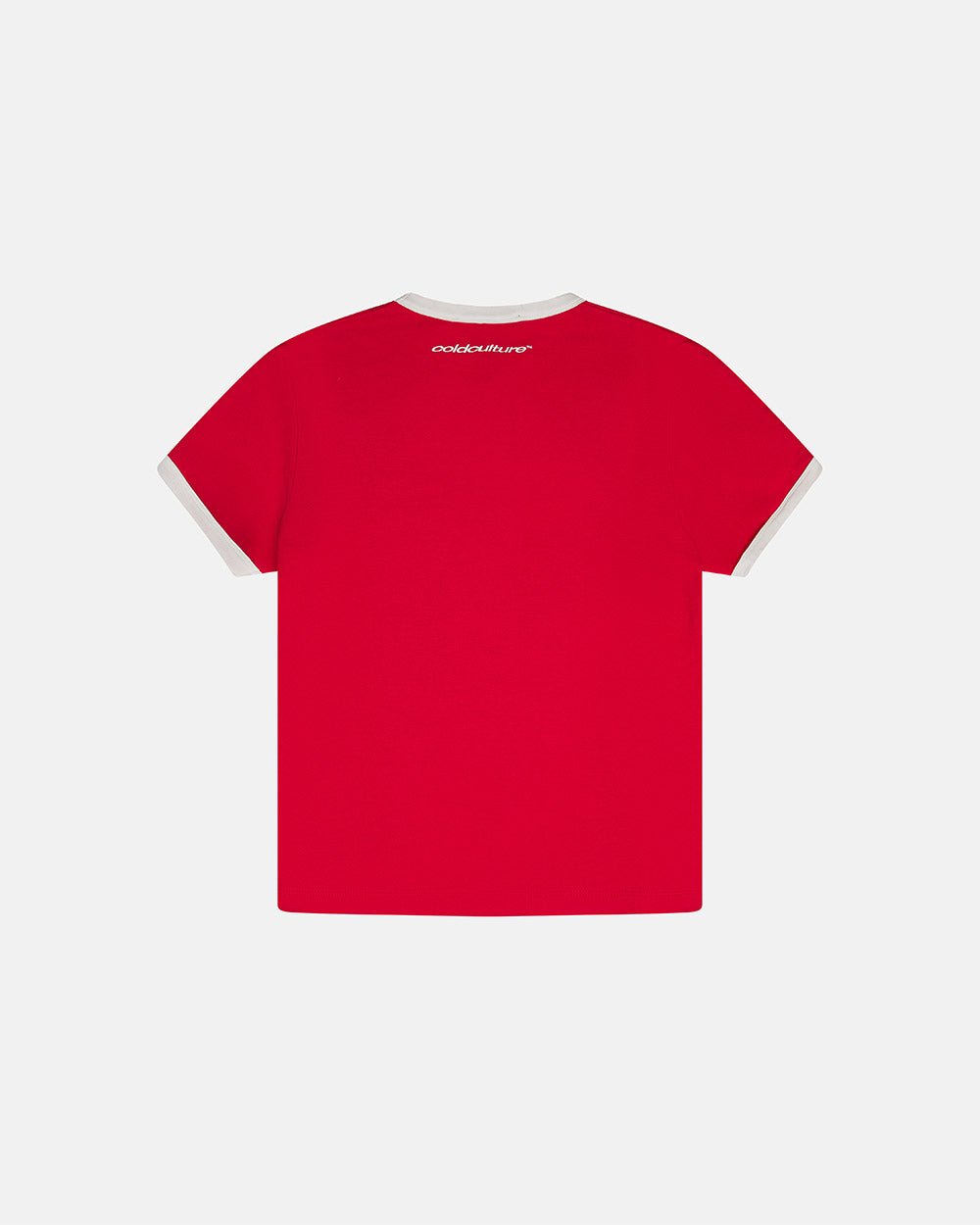 HARPER TEE RED AND WHITE - COLD CULTURE