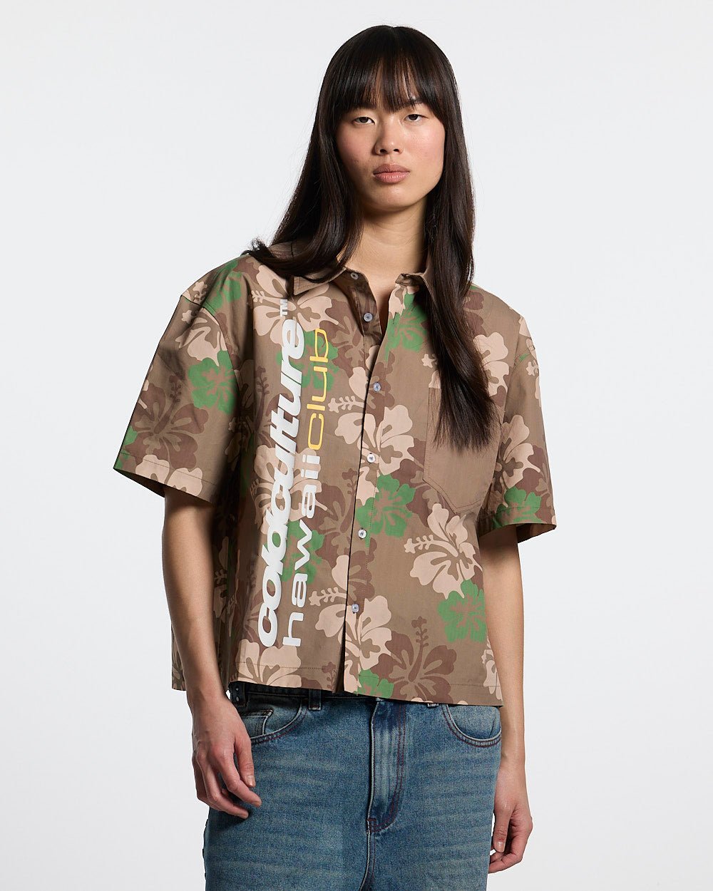 HAWAII CLUB SHIRT GREEN - Cold Culture