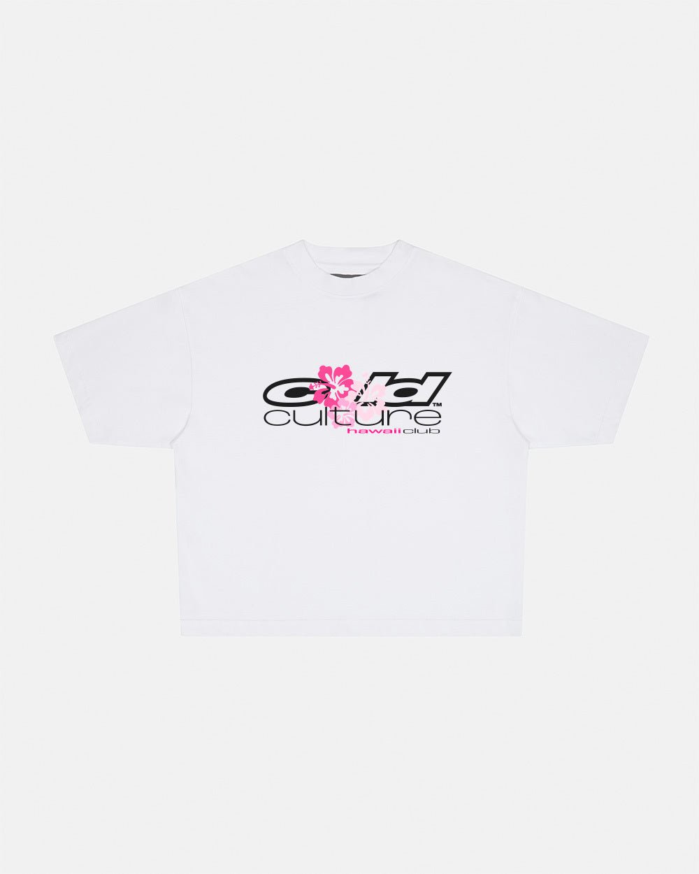 HAWAII CLUB TEE WHITE - Cold Culture