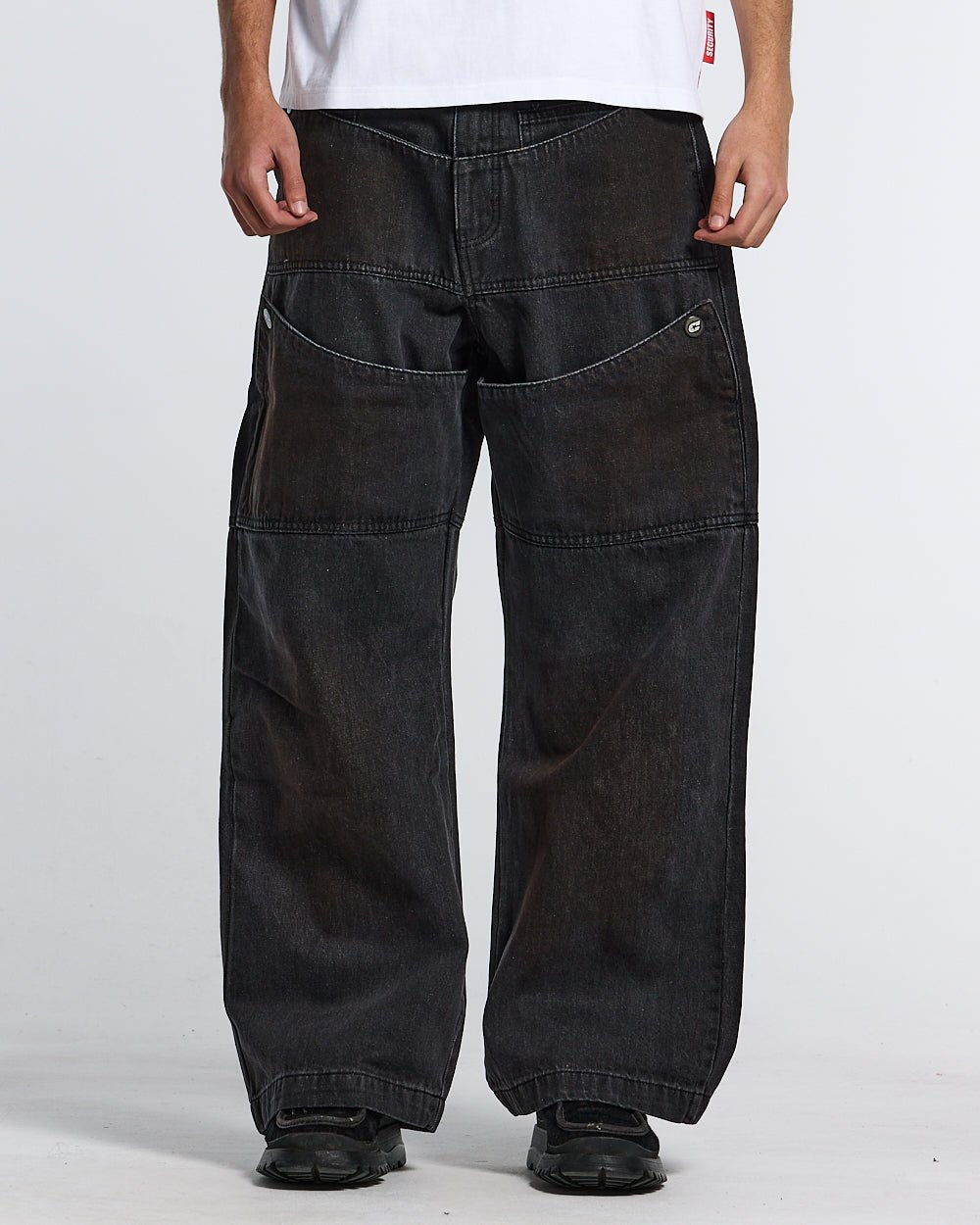 HAZE PANTS DUSTY BLACK - COLD CULTURE