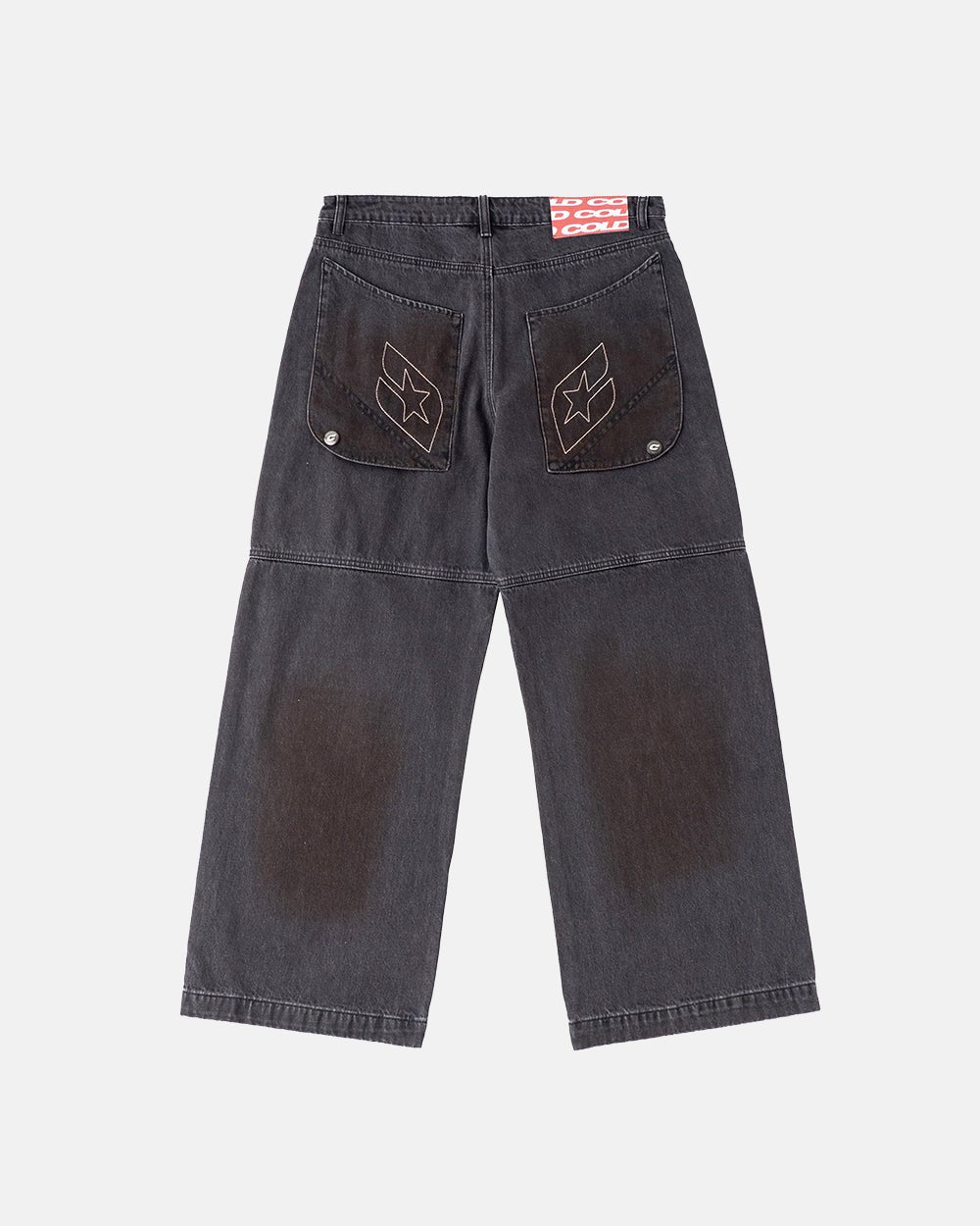 HAZE PANTS DUSTY BLACK - COLD CULTURE