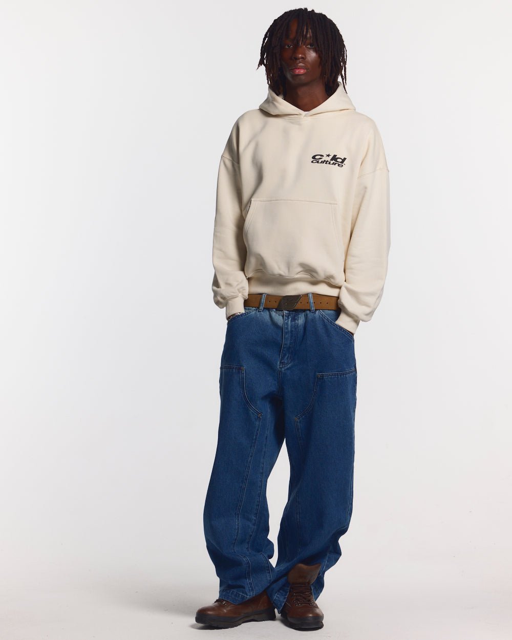 HEART ASHTRAY HOODIE GREY - COLD CULTURE