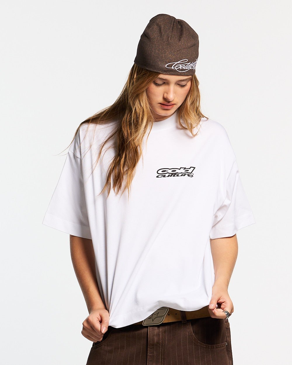 HEART ASHTRAY TEE WHITE - Cold Culture