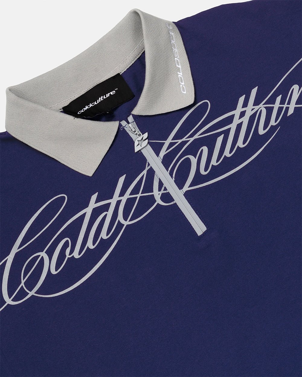 HEAT GYM POLO NAVY - Cold Culture