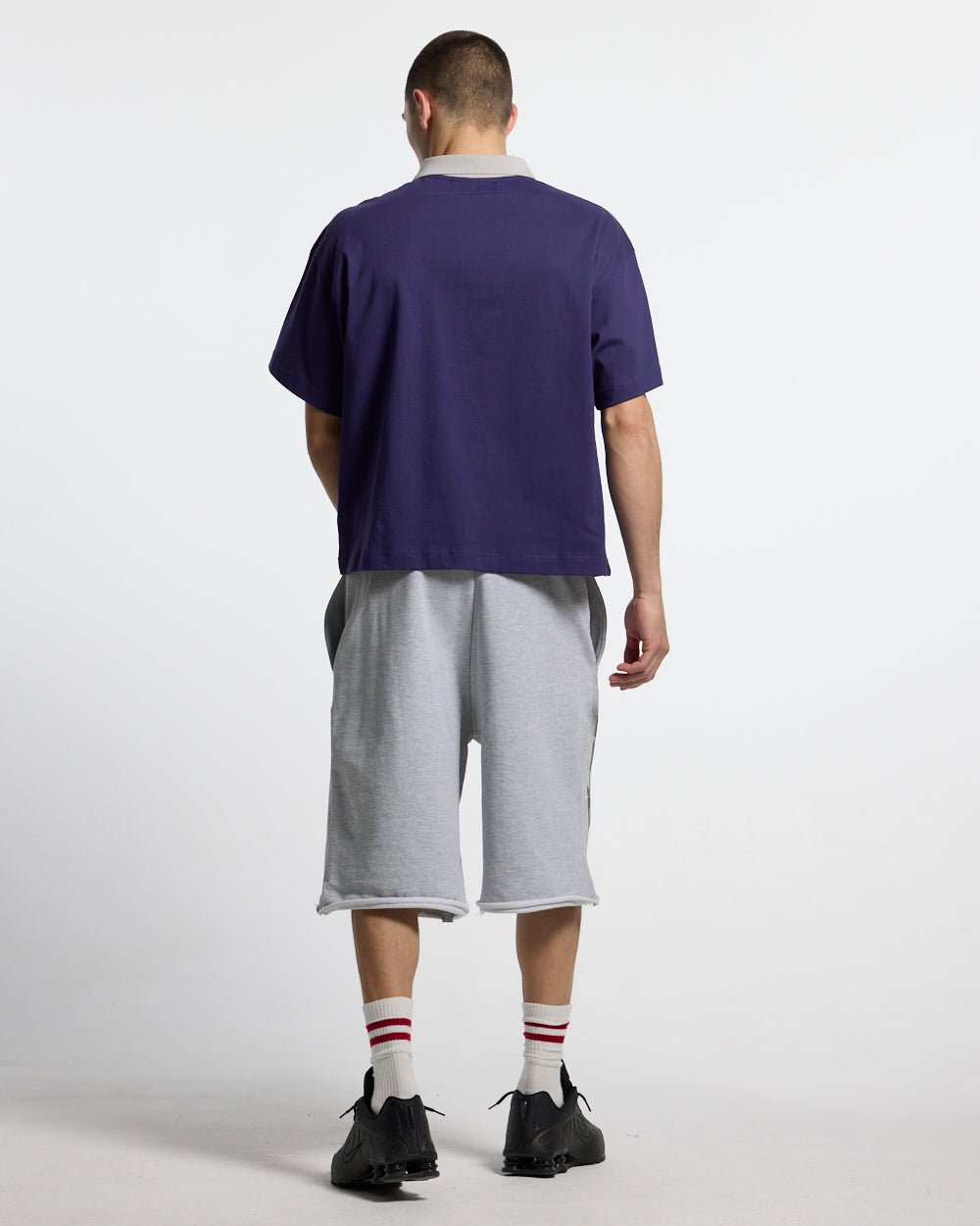 HEAT GYM POLO NAVY - Cold Culture