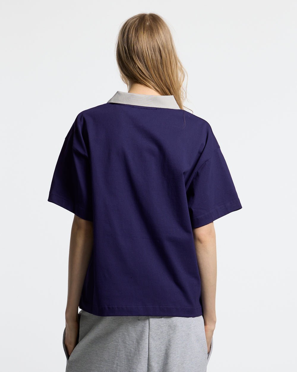 HEAT GYM POLO NAVY - Cold Culture