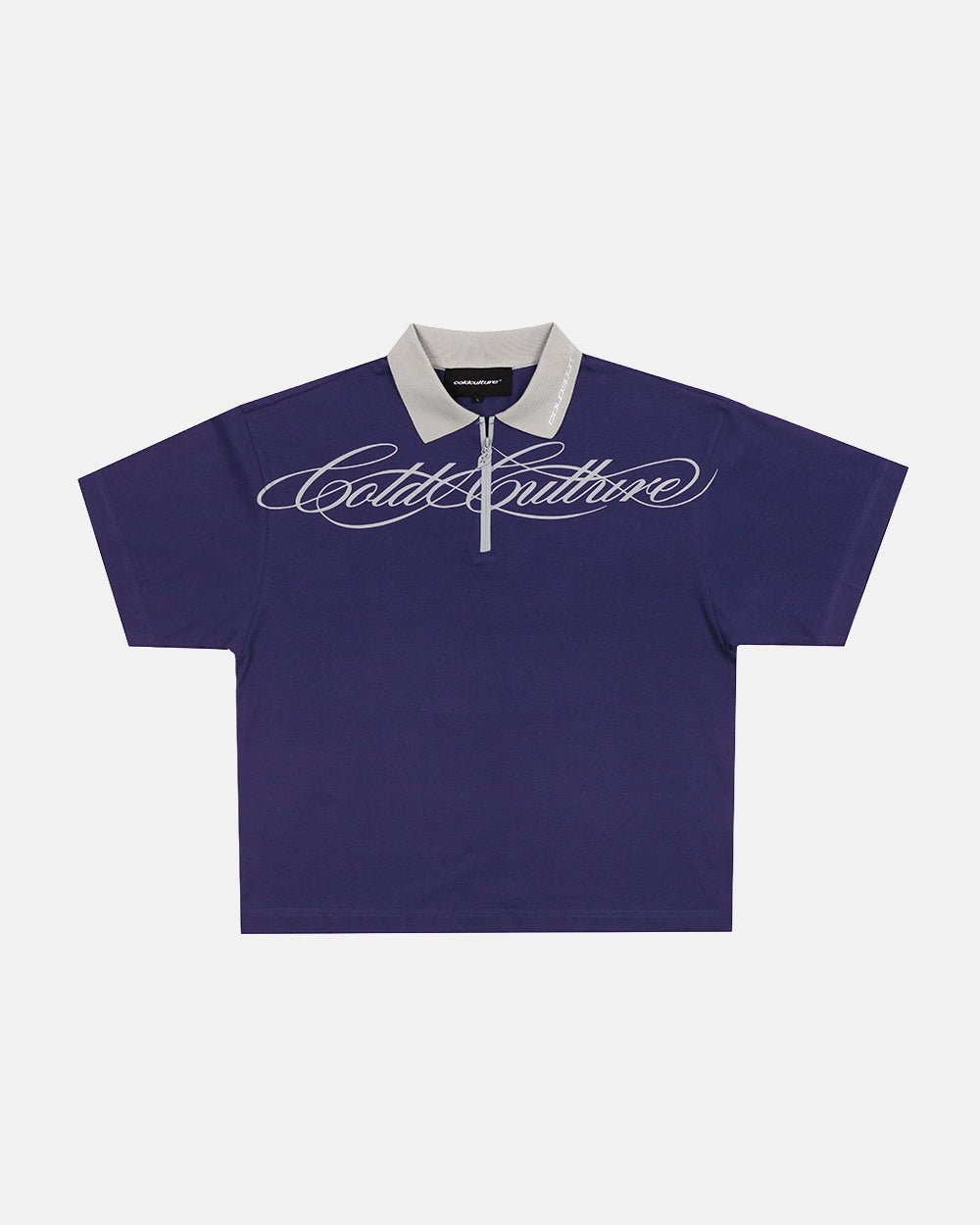 HEAT GYM POLO NAVY - Cold Culture