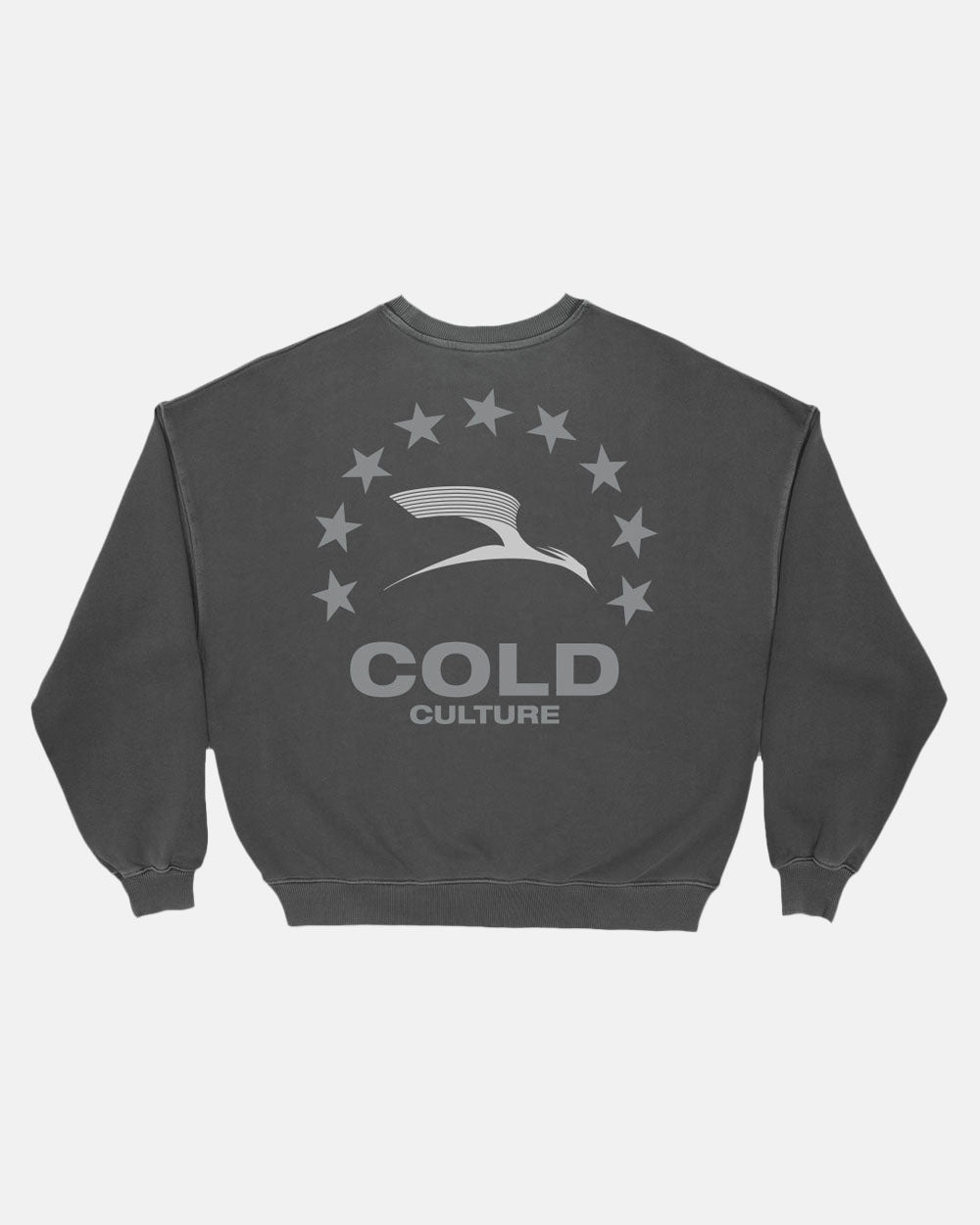 HEIGHTS CREWNECK HEAVY GREY - COLD CULTURE