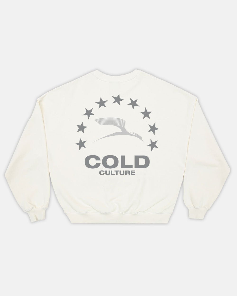 HEIGHTS CREWNECK IVORY WHITE - COLD CULTURE