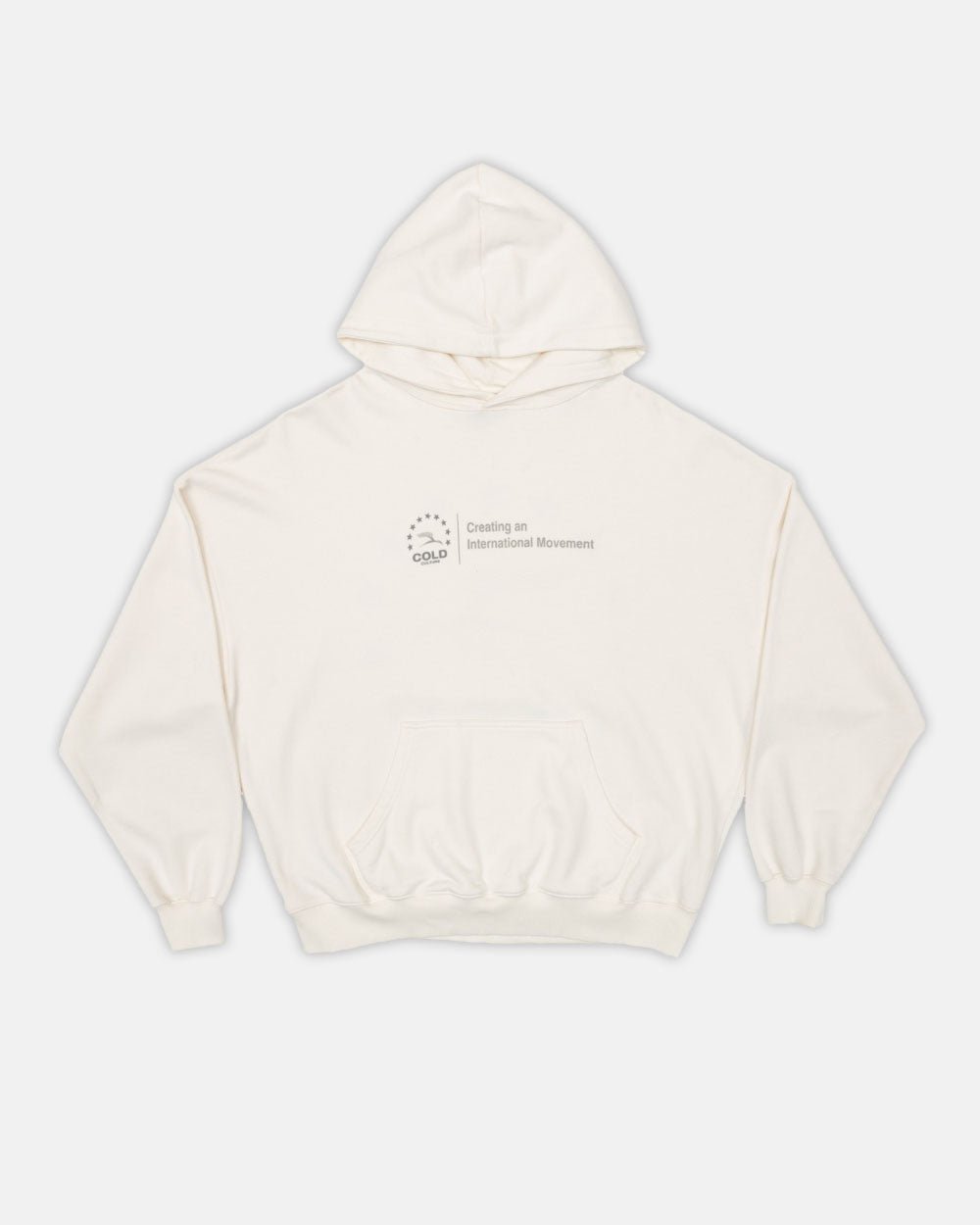 HEIGHTS HOODIE IVORY WHITE - COLD CULTURE