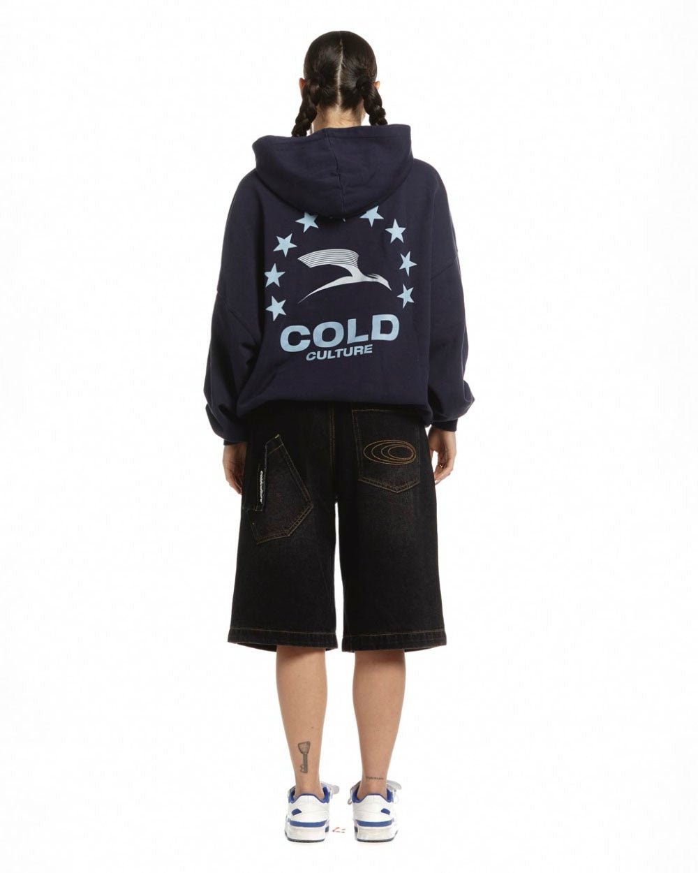 HEIGHTS HOODIE MELODY BLUE - COLD CULTURE