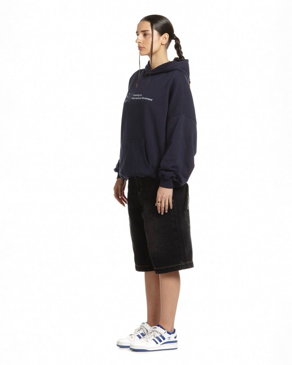 HEIGHTS HOODIE MELODY BLUE - COLD CULTURE