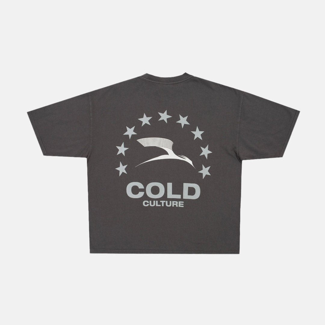 HEIGHTS TEE HEAVY GREY - Cold Culture