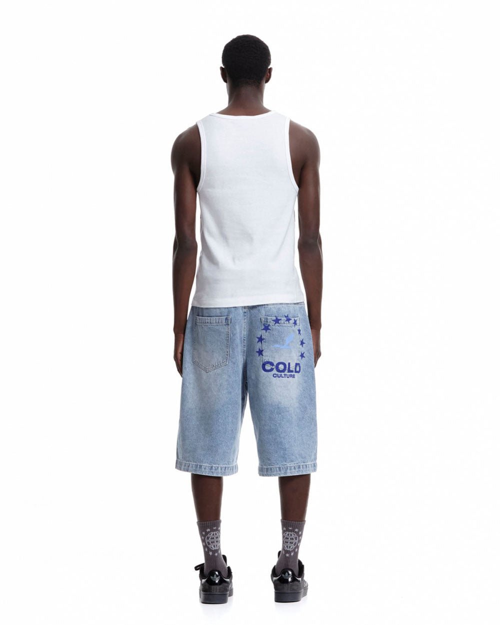 HEIGHTS V2 SHORTS LIGHT WASHED DENIM - COLD CULTURE