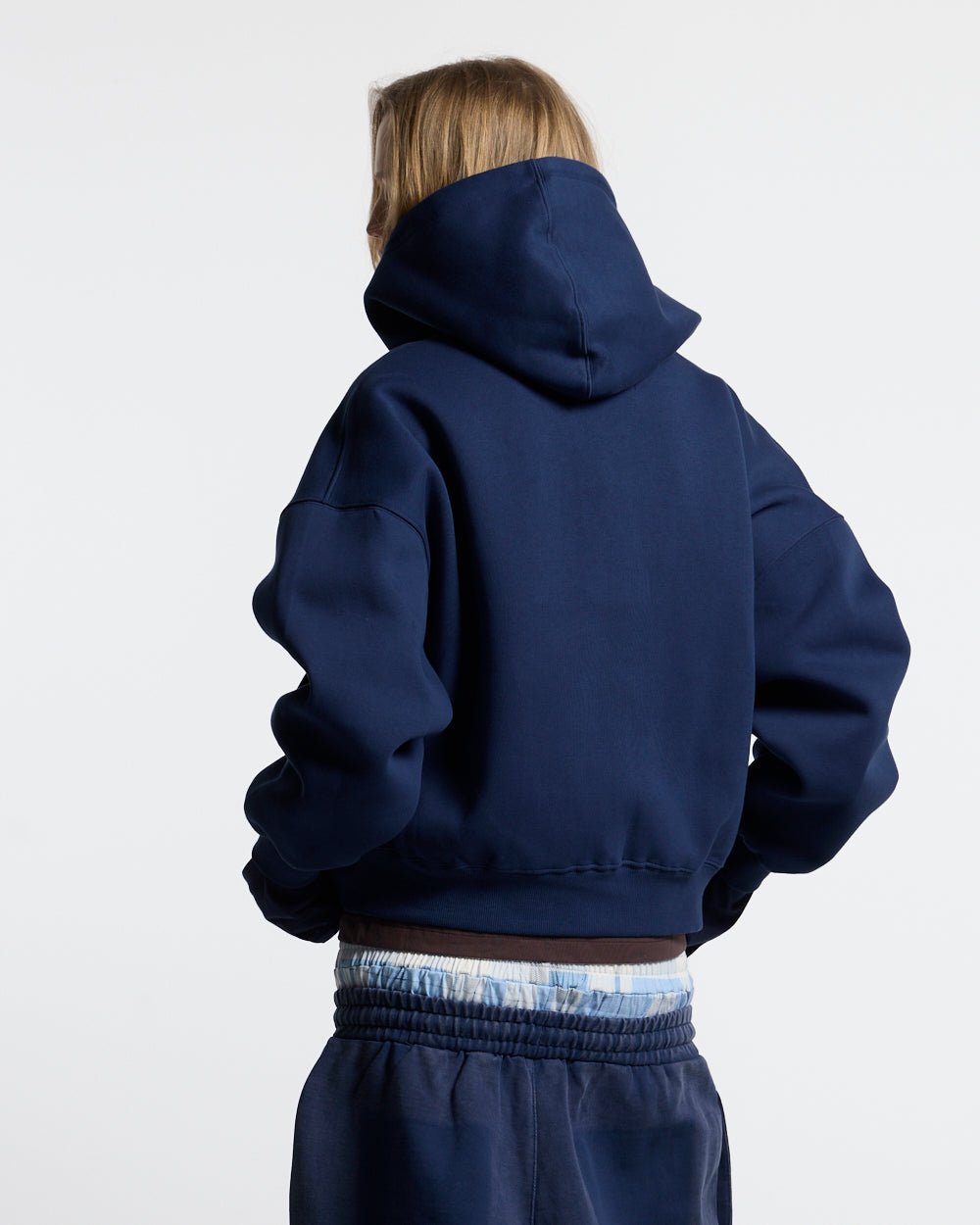 HIDE AND SEEK ZIP HOODIE NAVY - Cold Culture