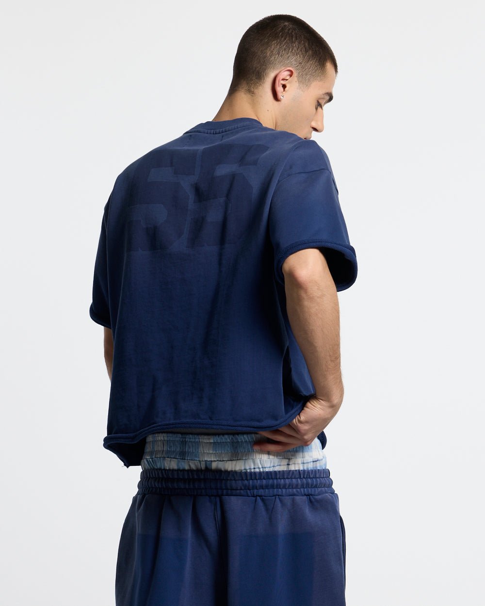 HIDE & SEEK TEE NAVY - Cold Culture