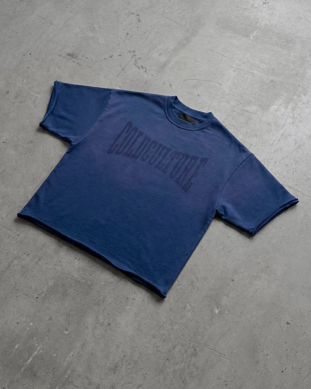 HIDE & SEEK TEE NAVY - Cold Culture