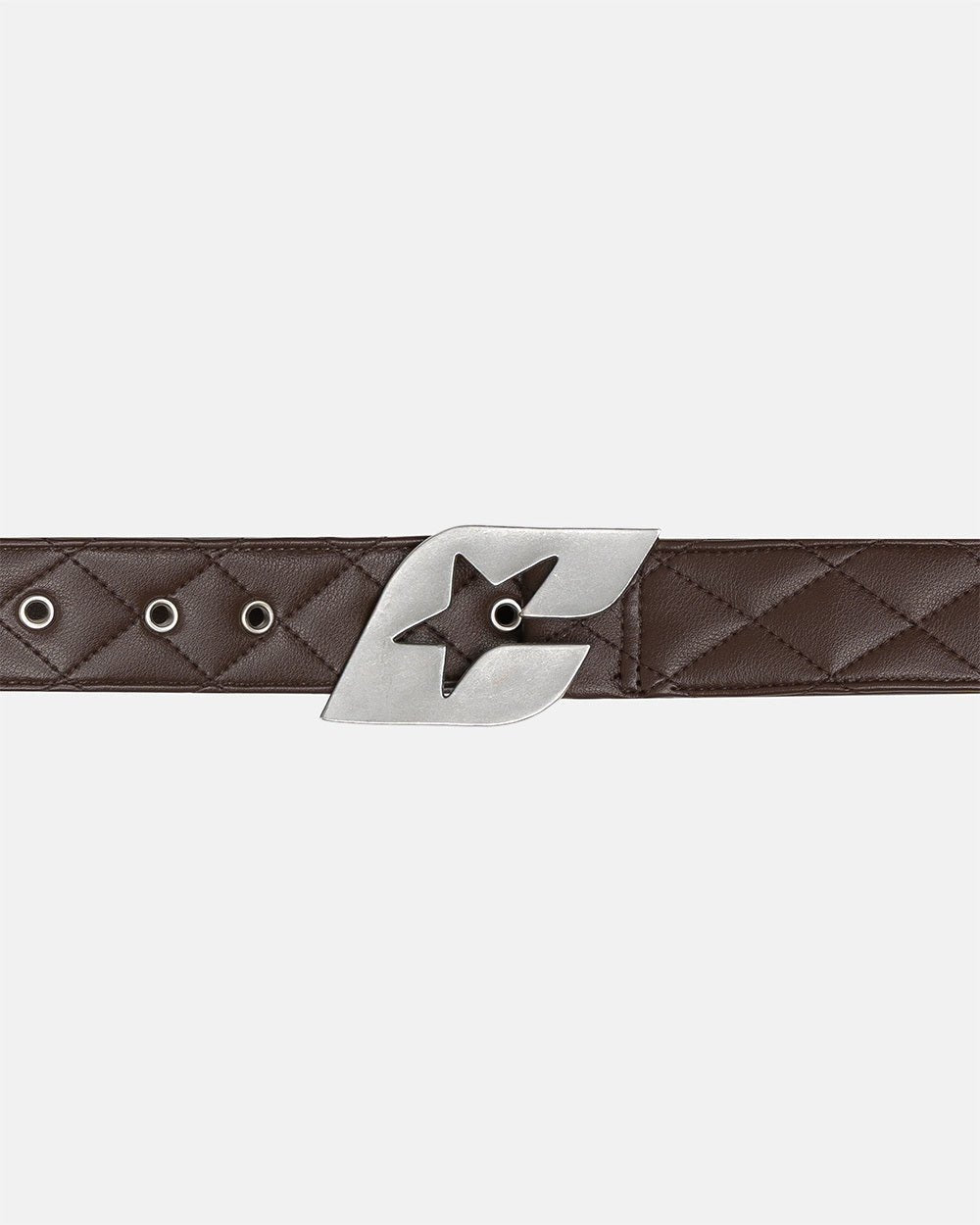 HIGH CLASS LEATHER BELT BROWN - Cold Culture
