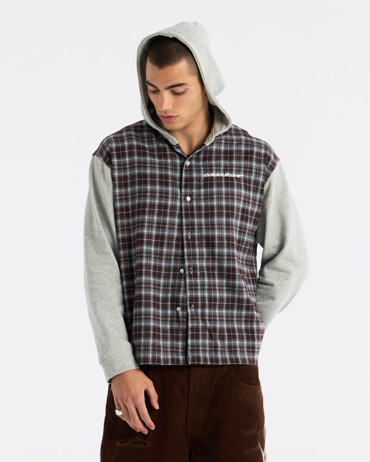 HIGHLAND FADE SHIRT BLUE - Cold Culture