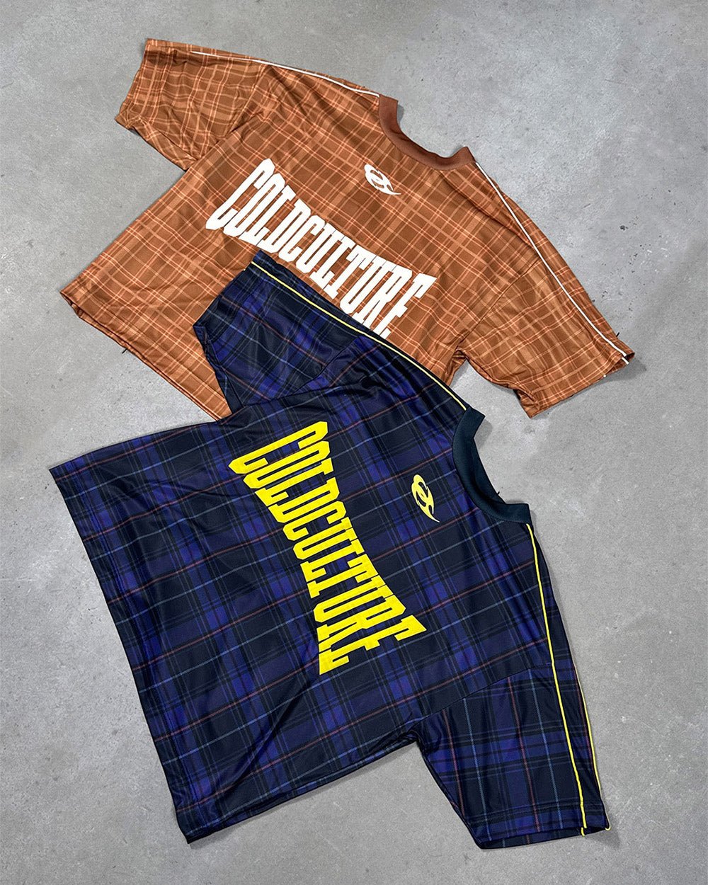 HIGHLANDS PLAID TEE BEIGE - Cold Culture