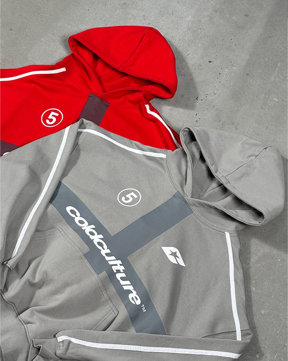 HIT THE TARGET HOODIE GREY - Cold Culture