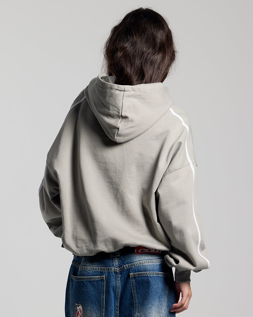 HIT THE TARGET HOODIE GREY - Cold Culture