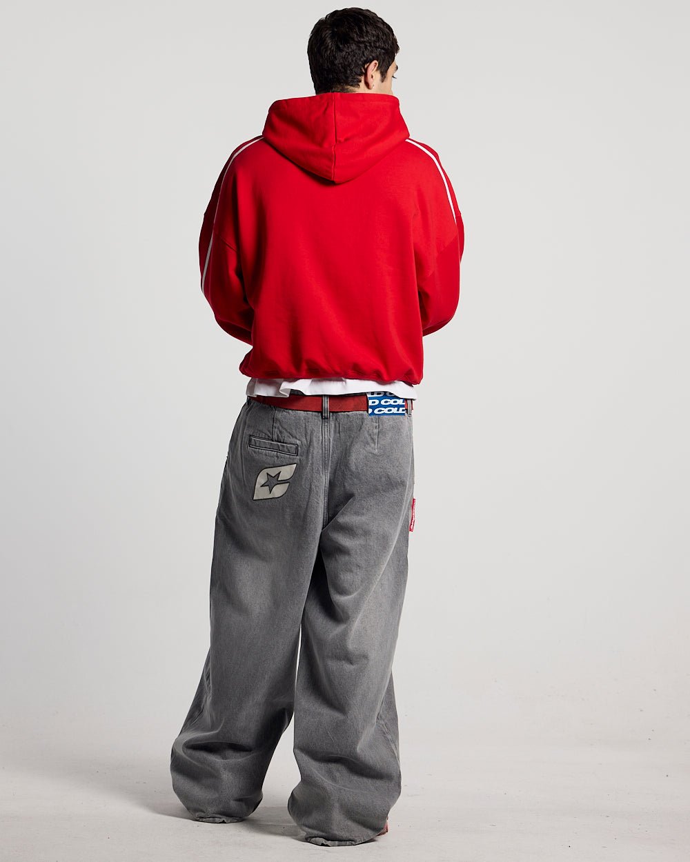 HIT THE TARGET HOODIE RED - Cold Culture