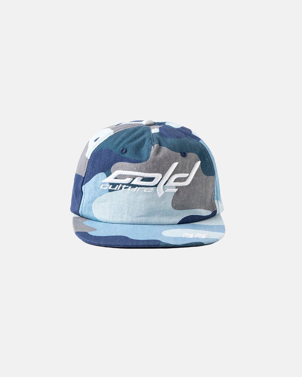 HOCKEY CAP BLUE CAMO - Cold Culture