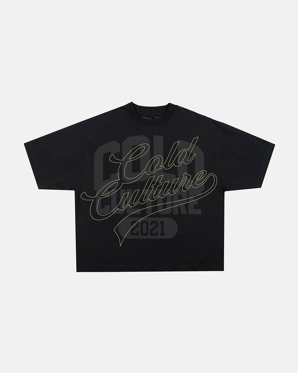 HOMERUN TEE BLACK - Cold Culture