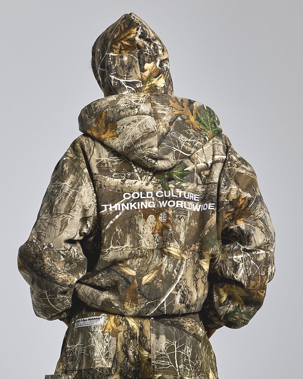 HOODED JACKET REALTREE - COLD CULTURE