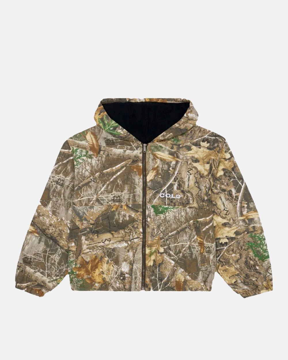 HOODED JACKET REALTREE - Cold Culture