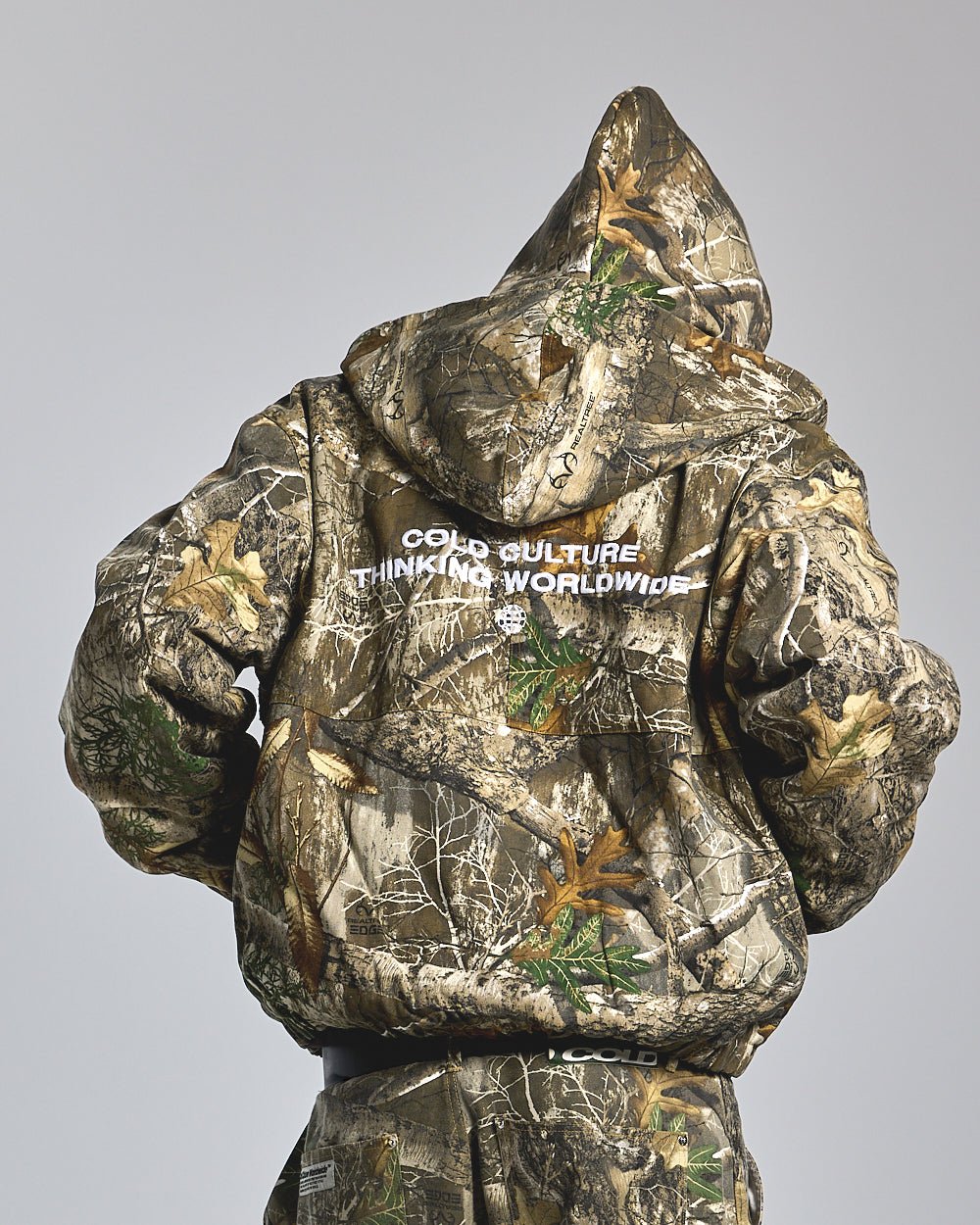 HOODED JACKET REALTREE - COLD CULTURE