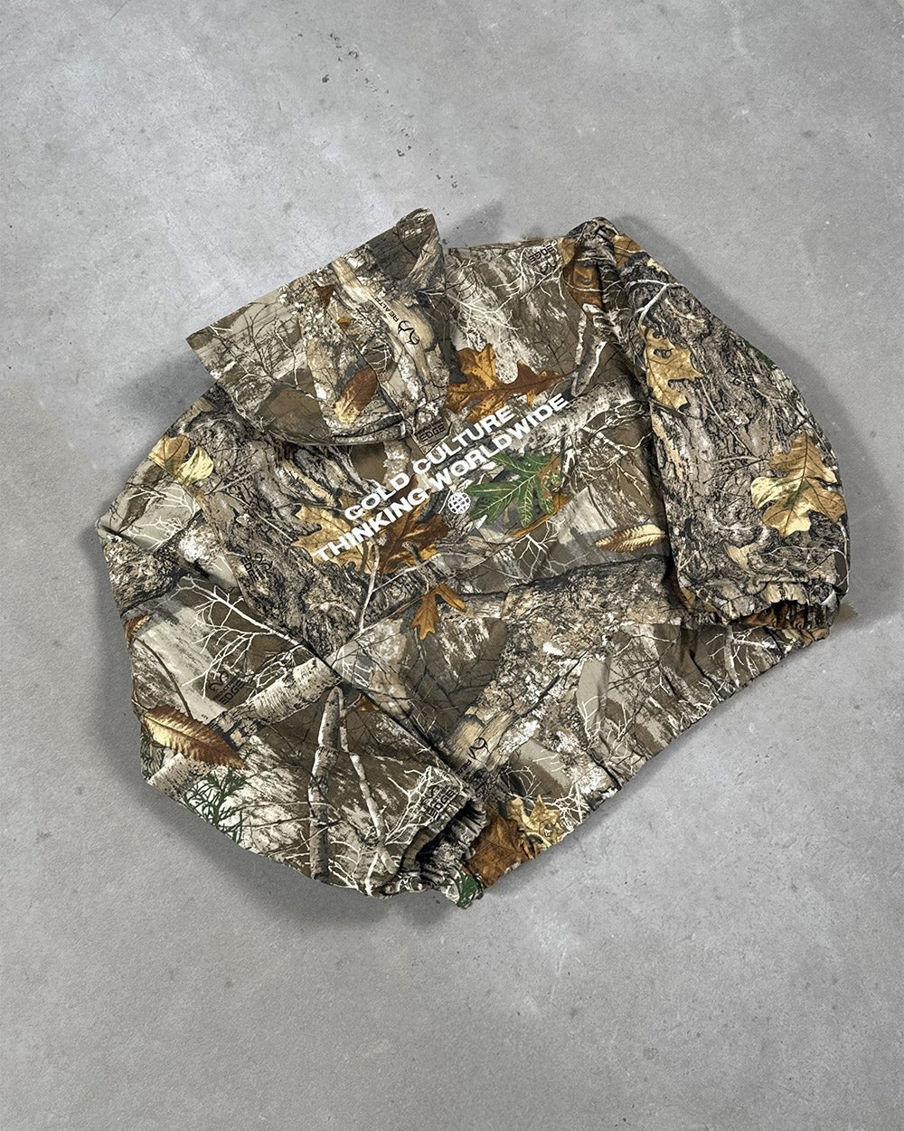 HOODED JACKET REALTREE - Cold Culture