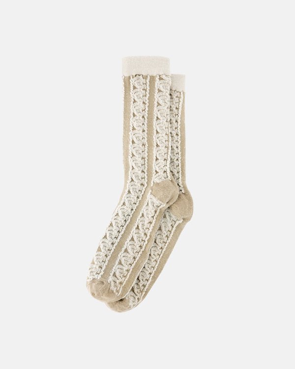 HORSESHOE SOCKS LIGHT GREY - Cold Culture