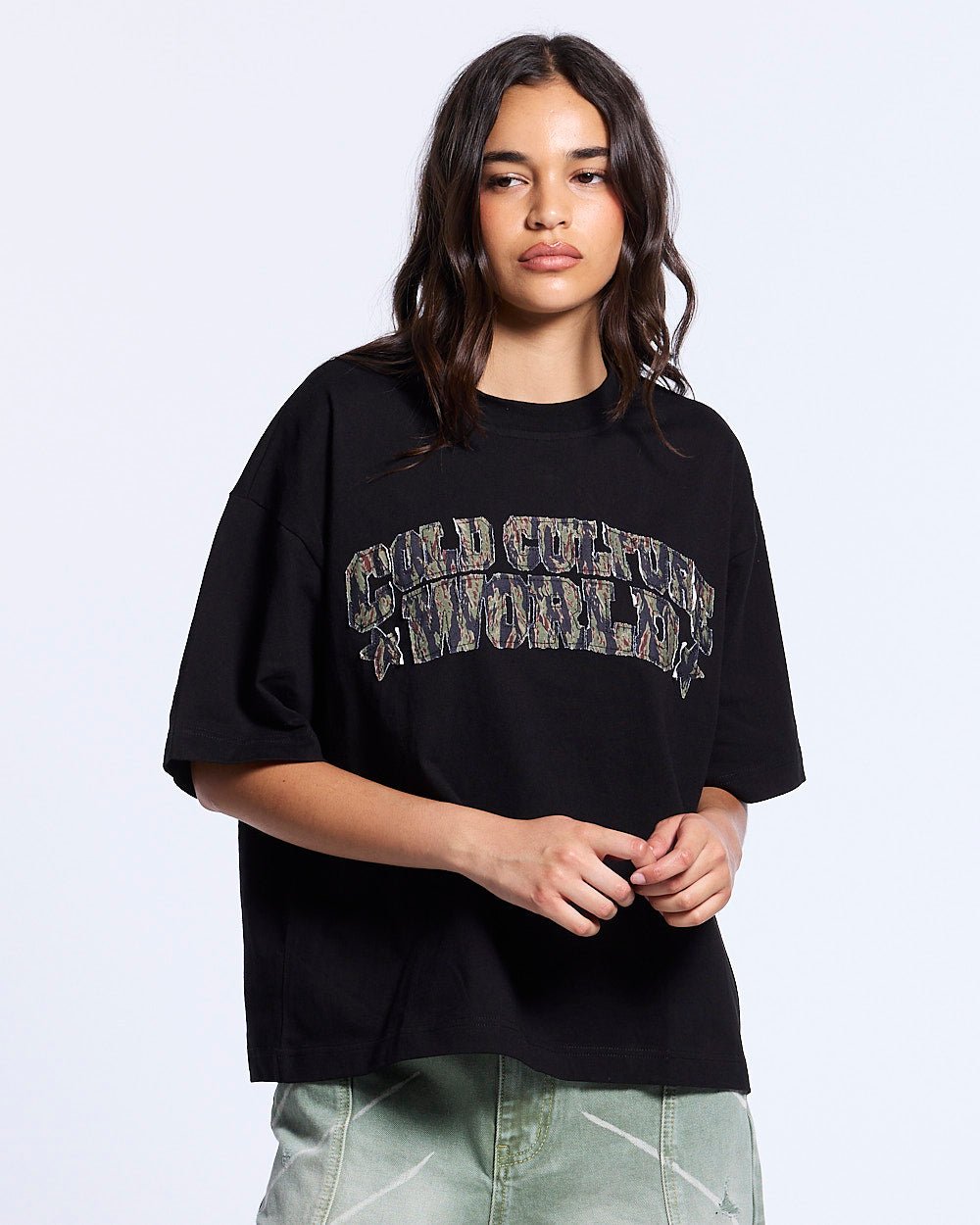 HUNTER TEE BLACK - Cold Culture #woman