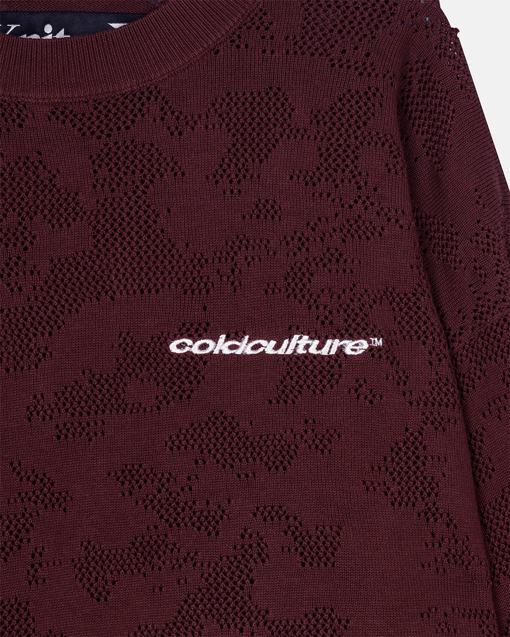 HURRACAINE LONGSLEEVE KNIT BROWN - Cold Culture