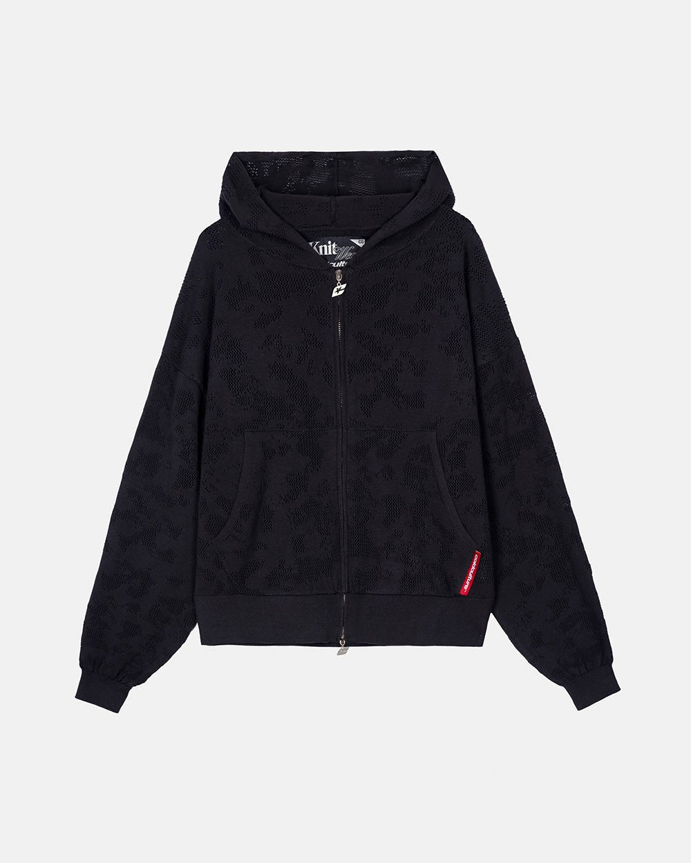HURRACAINE ZIP KNIT BLACK - Cold Culture