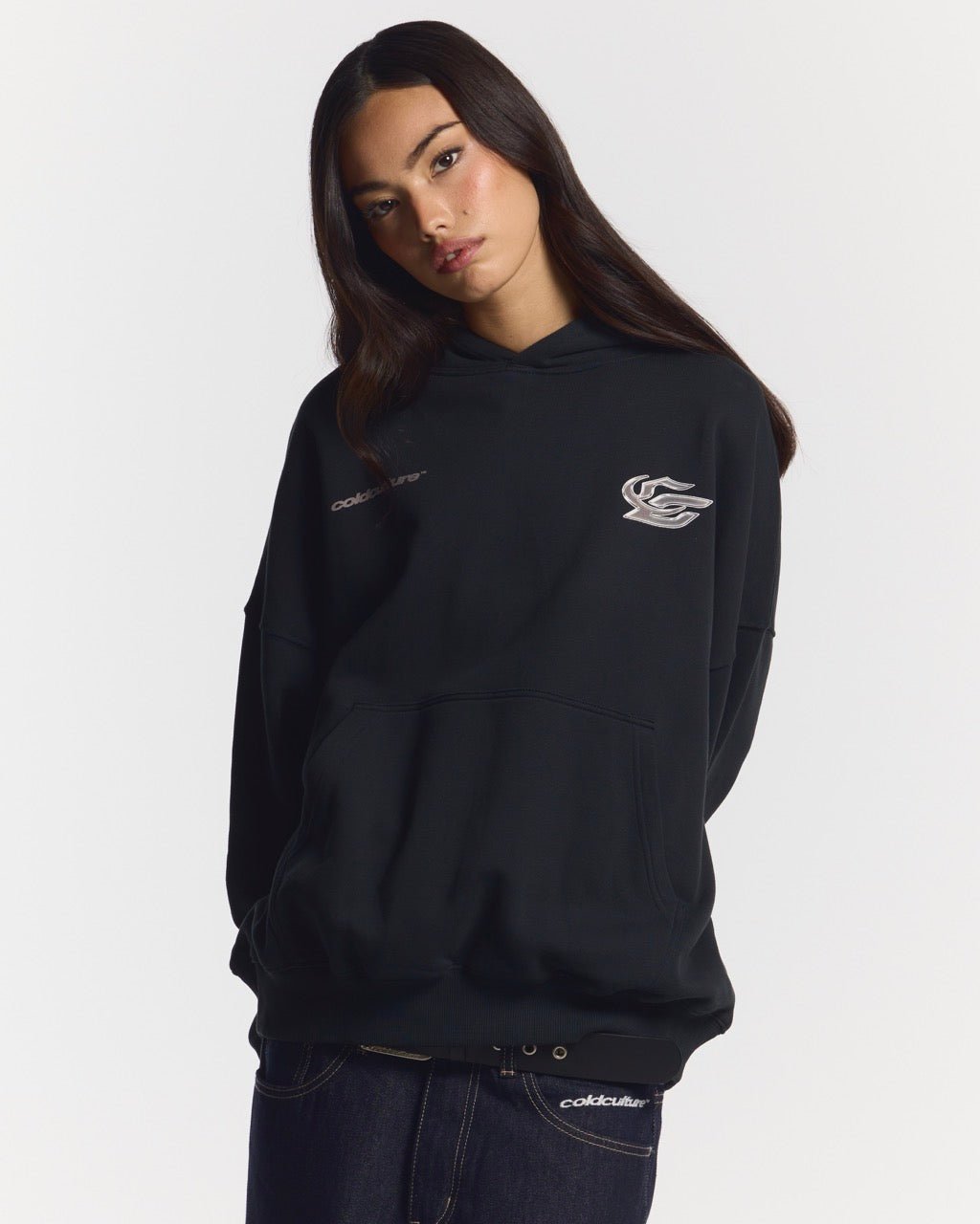 HYPERCHROME HOODIE BLACK - COLD CULTURE