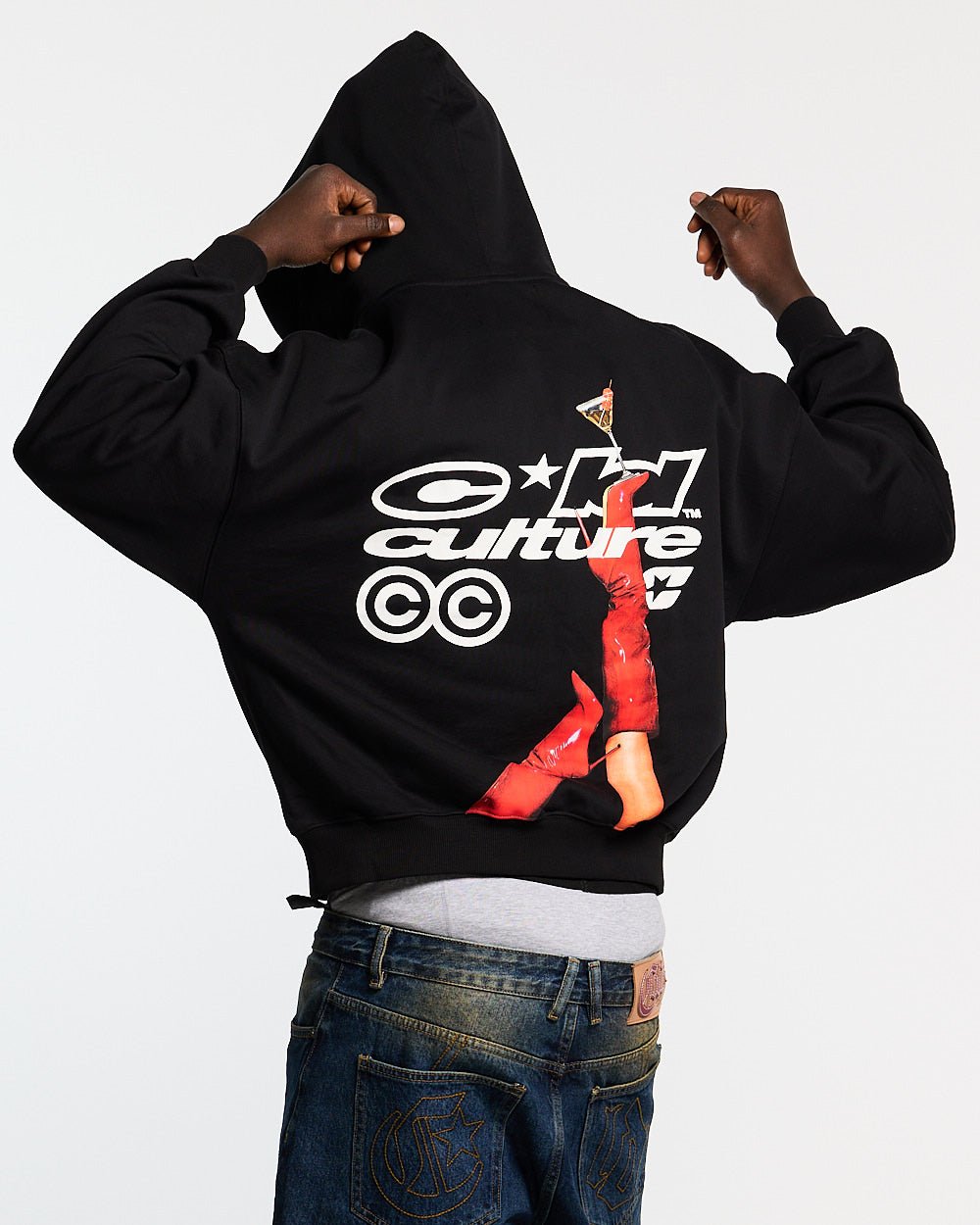 I SWEAR ITS WATER HOODIE BLACK - Cold Culture