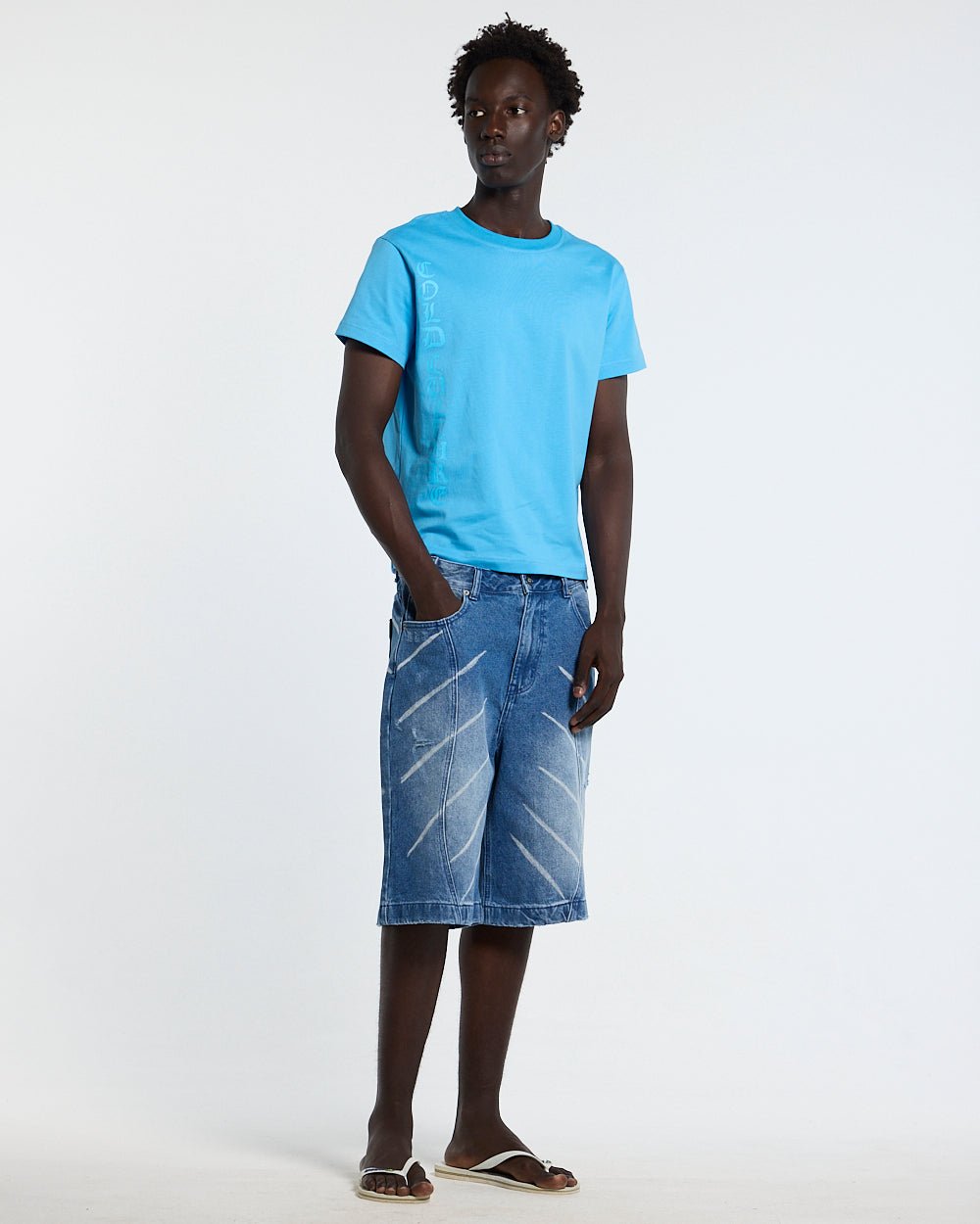 ICEY TEE BLUE - Cold Culture