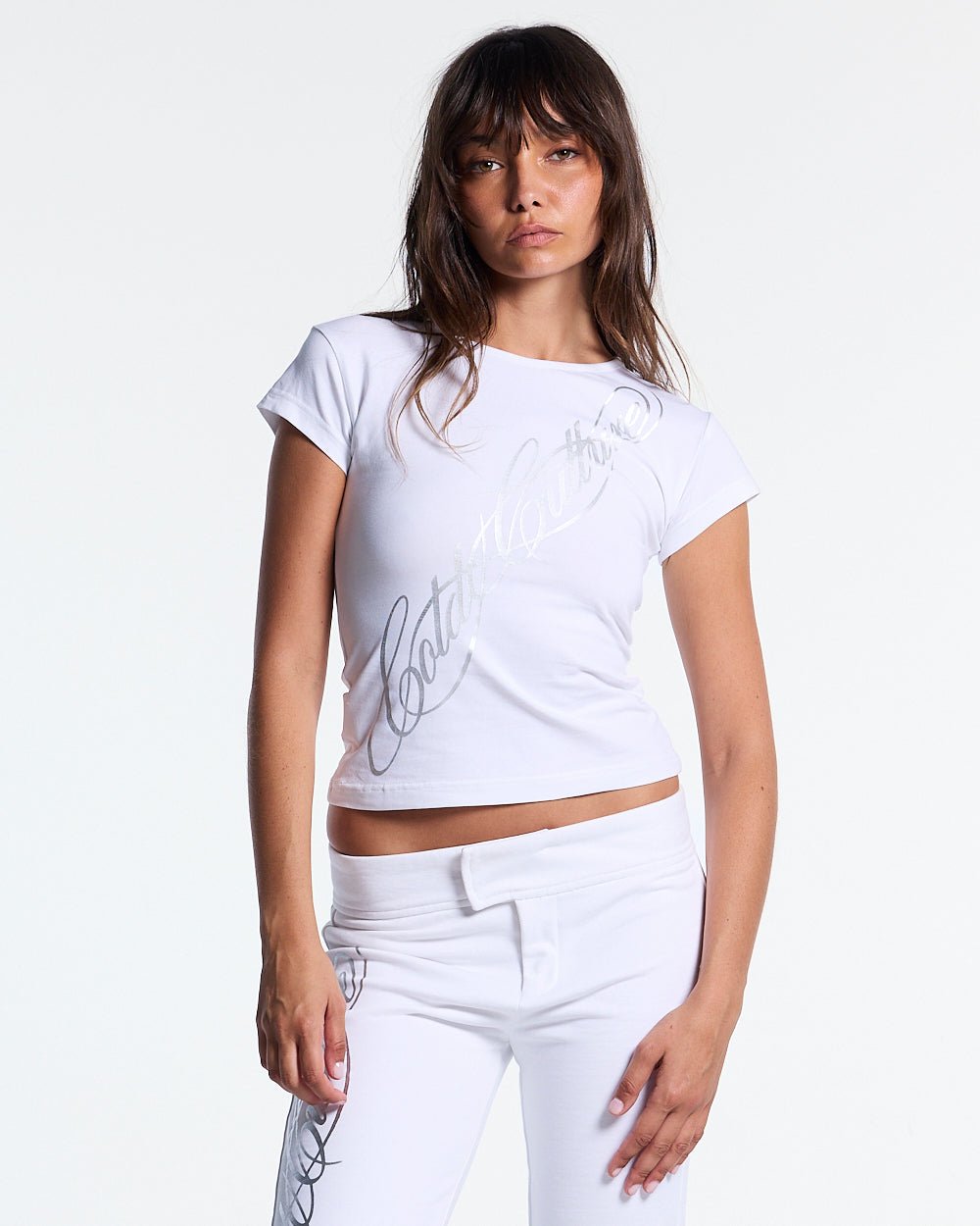 ICON BABY TEE WHITE - Cold Culture