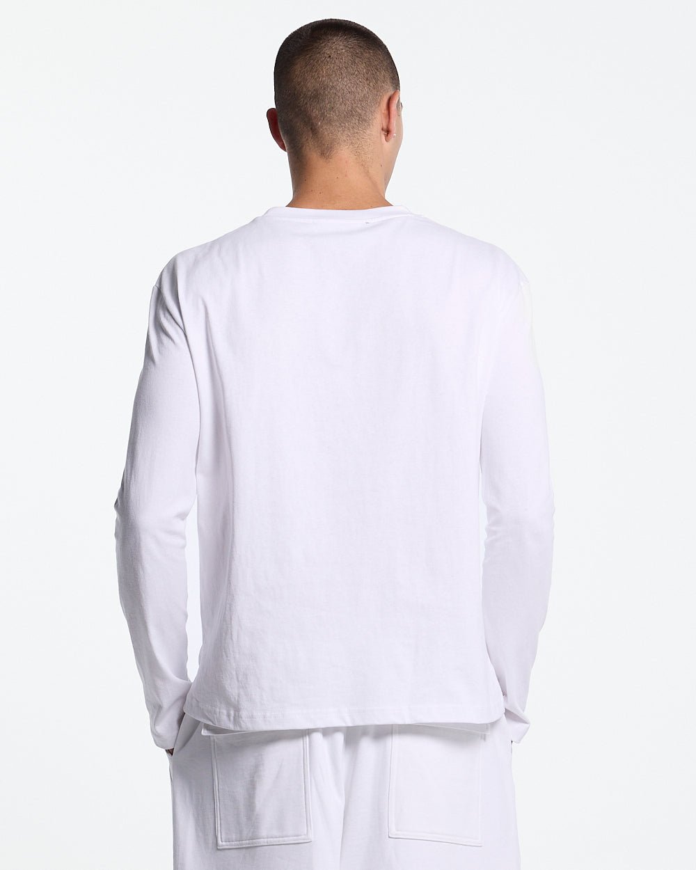 ICON LONGSLEEVE TEE WHITE - Cold Culture