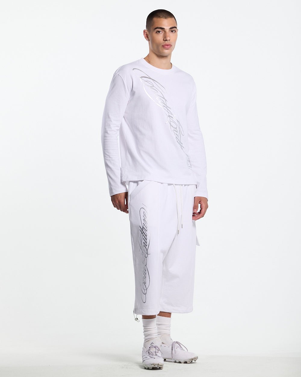 ICON LONGSLEEVE TEE WHITE - Cold Culture