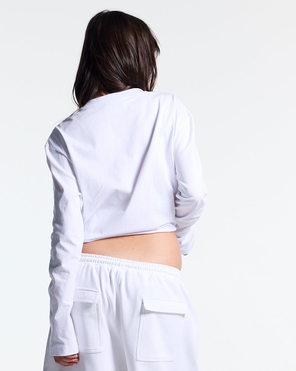 ICON LONGSLEEVE TEE WHITE - Cold Culture