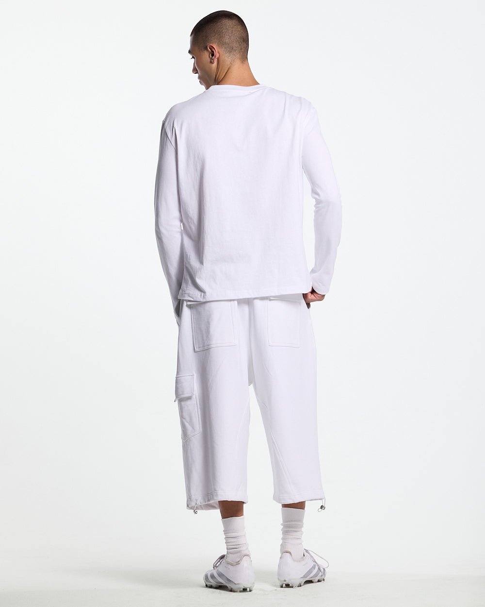 ICON LONGSLEEVE TEE WHITE - Cold Culture