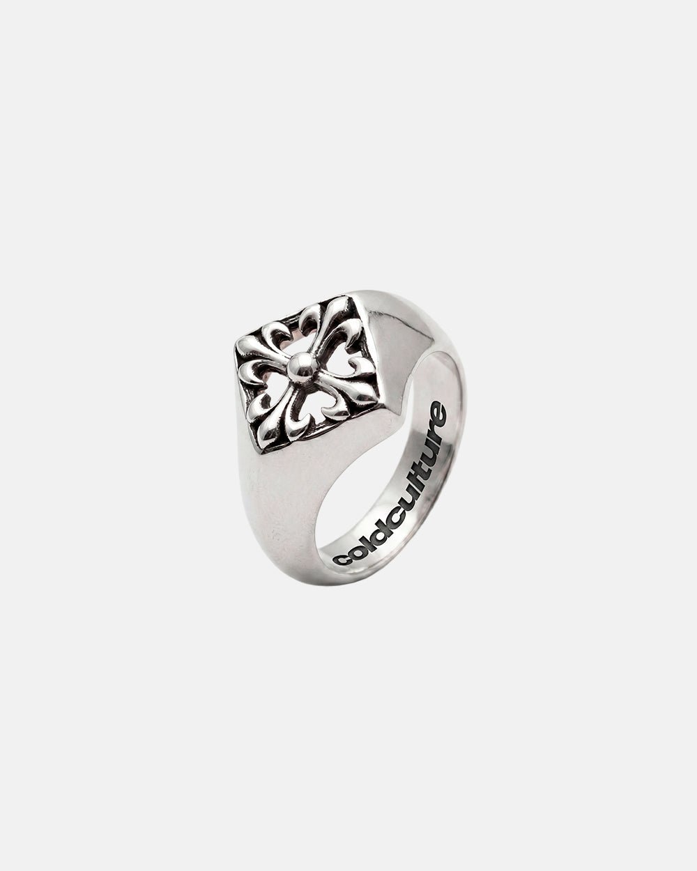 ICON RING SILVER - Cold Culture