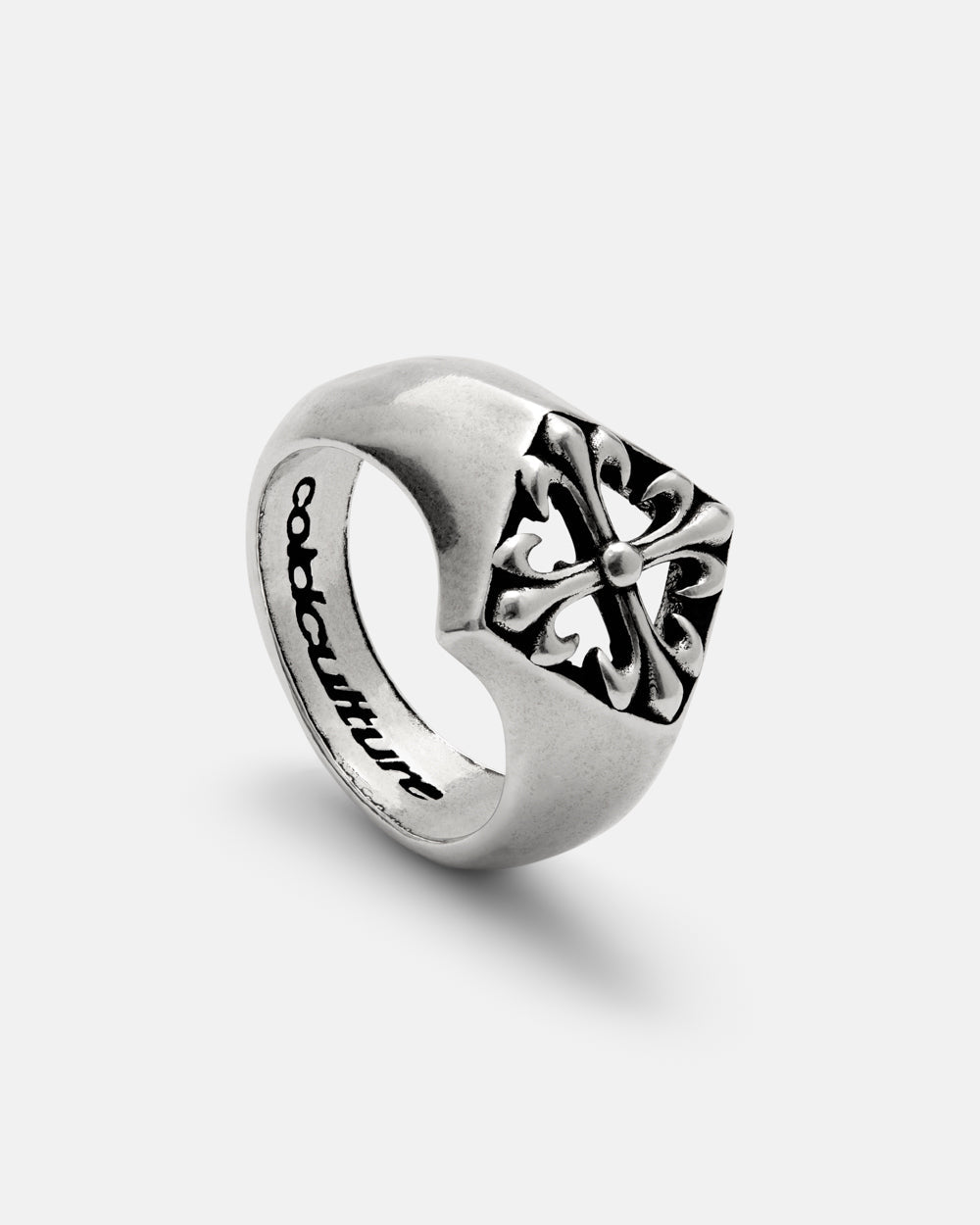 ICON RING SILVER - Cold Culture