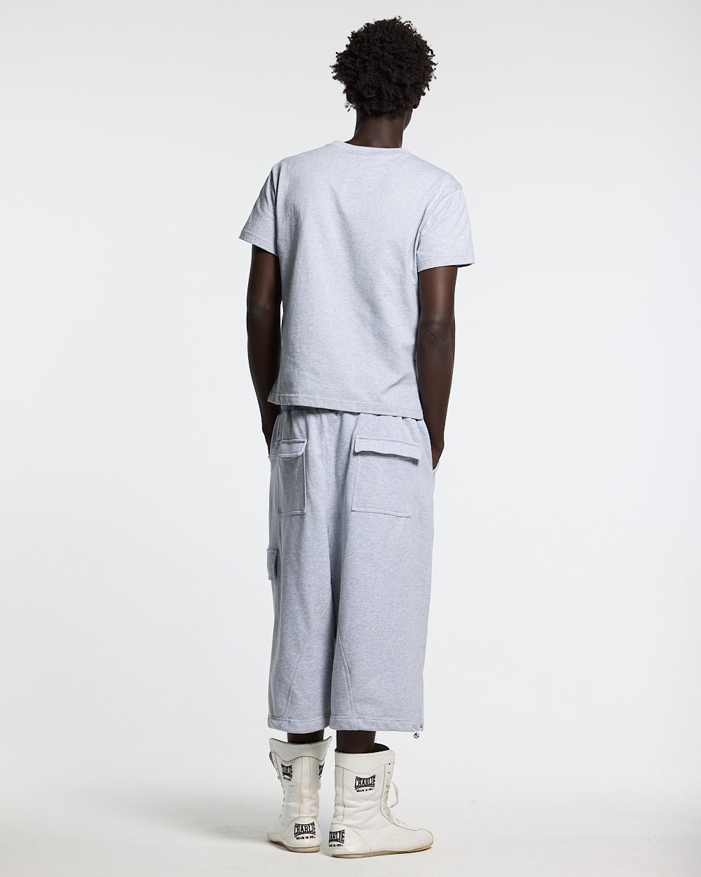 ICON TEE HEATHER GREY - Cold Culture